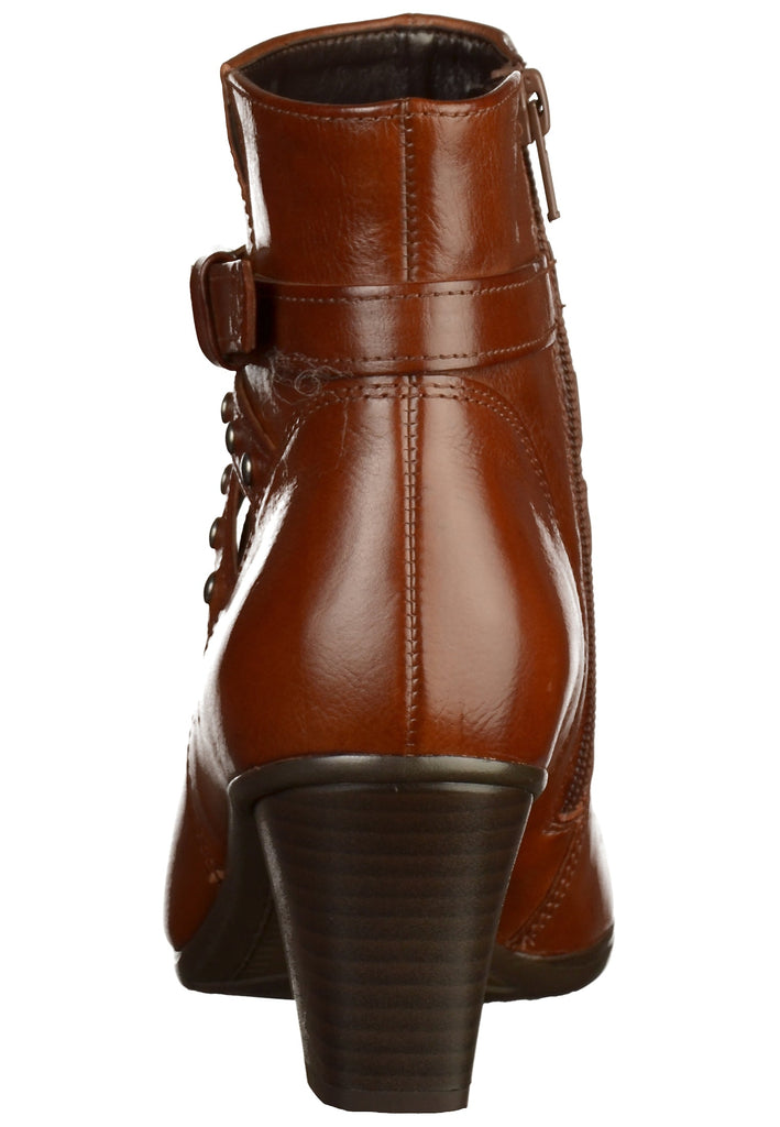 Gabor Stiefelette Leder Braun - surf4shoes