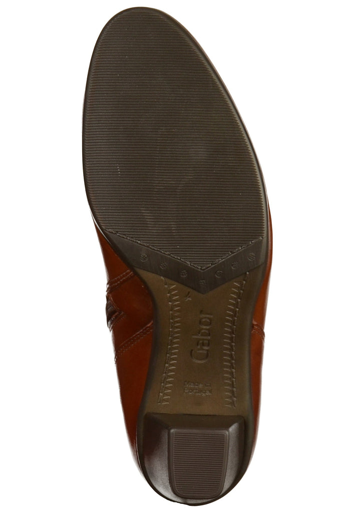 Gabor Stiefelette Leder Braun - surf4shoes