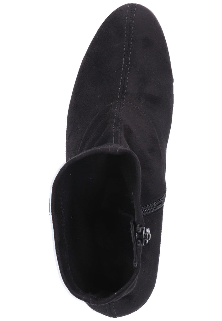 Gabor Stiefelette Textil Schwarz - surf4shoes