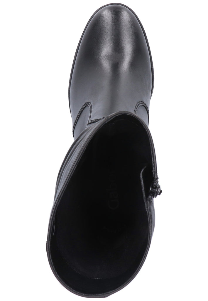 Gabor Stiefel Nappaleder Schwarz - surf4shoes