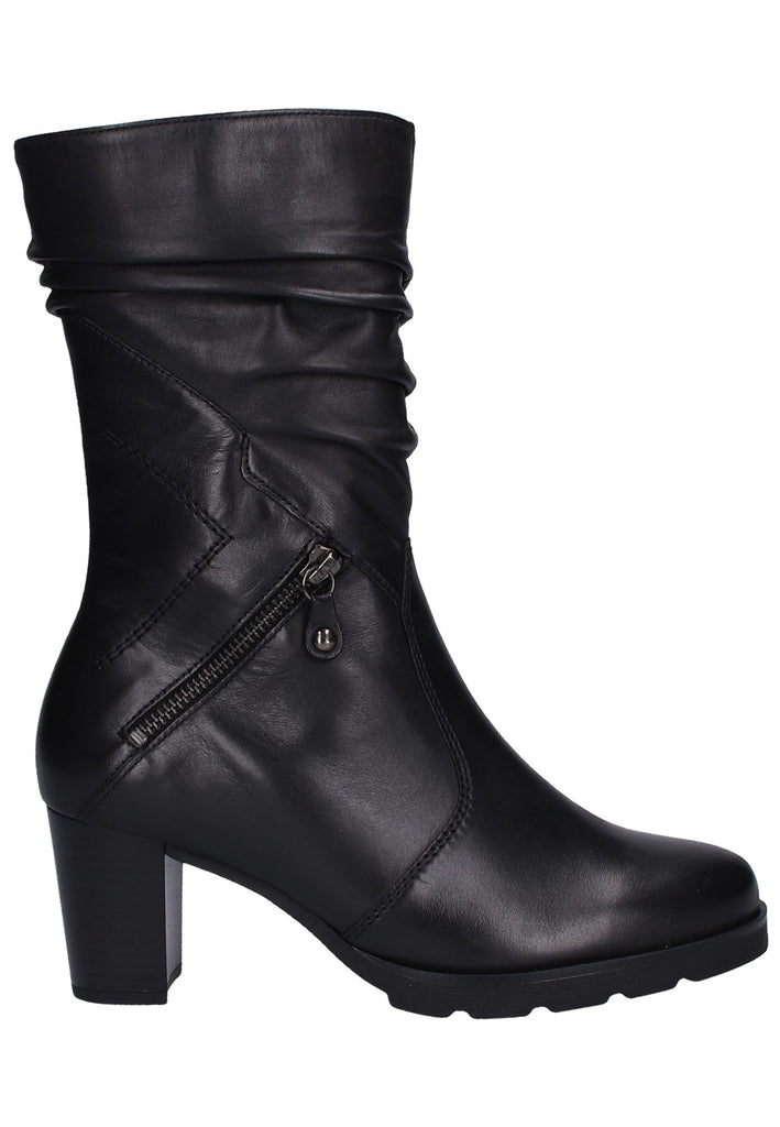 Gabor Stiefel Nappaleder Schwarz - surf4shoes