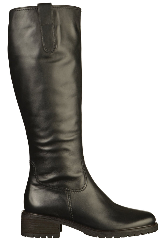 Gabor Stiefel Leder Schwarz - surf4shoes