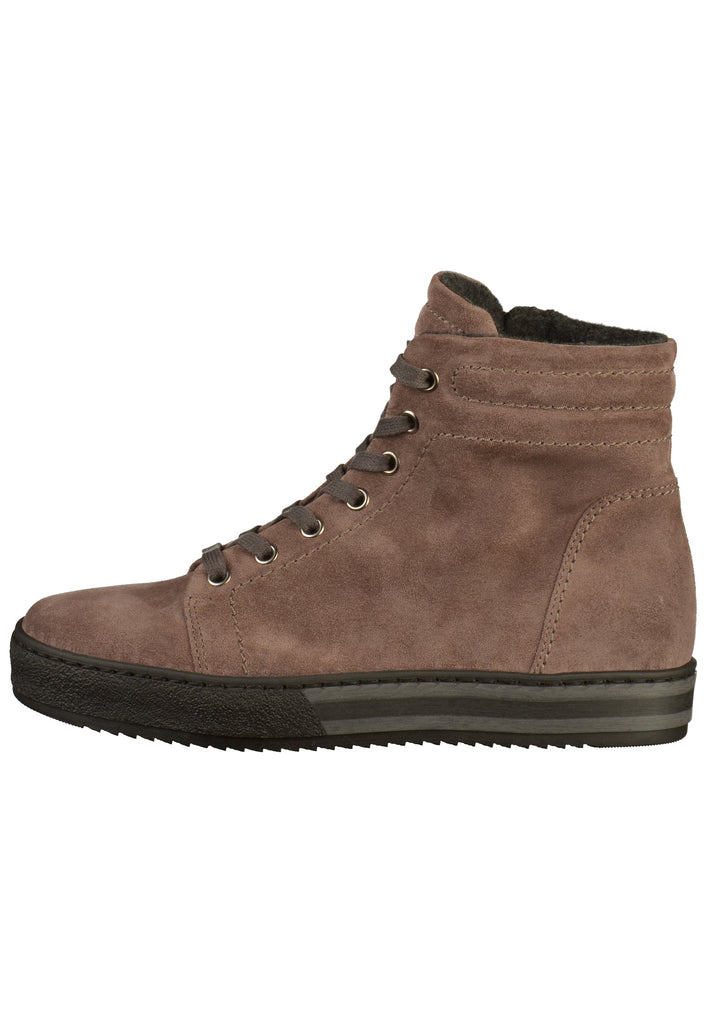 Gabor Stiefelette Veloursleder Braun - surf4shoes