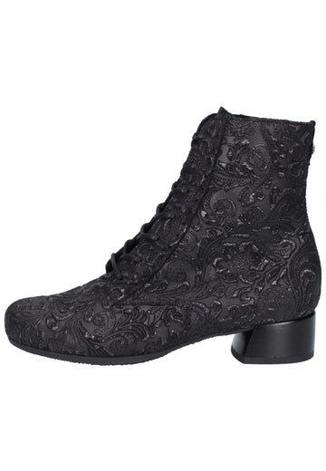 Gabor Stiefelette Leder Schwarz - surf4shoes