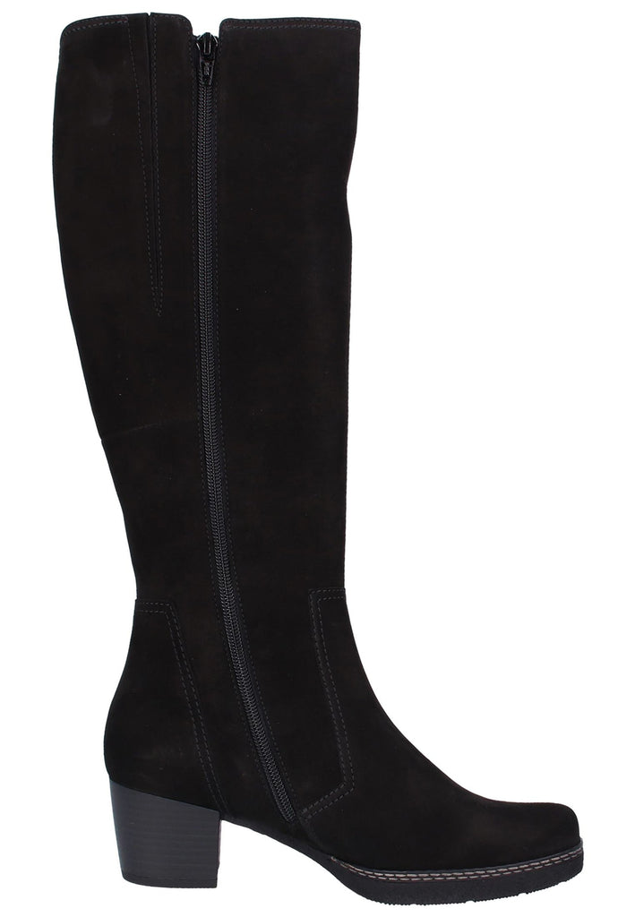 Gabor Stiefel Leder Schwarz - surf4shoes