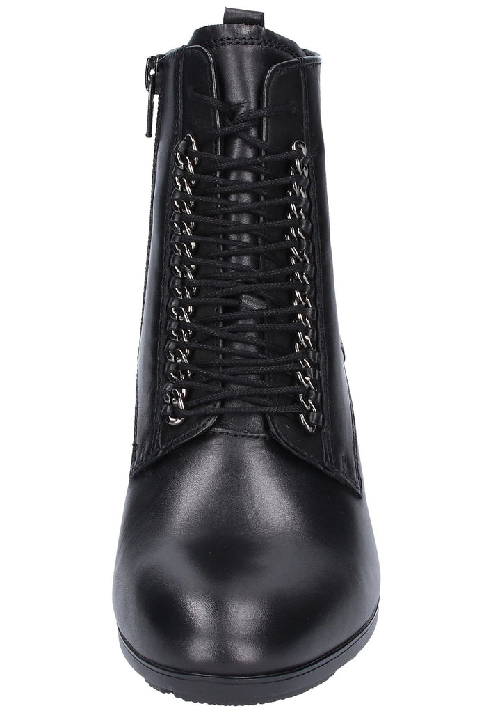 Gabor Stiefelette Leder Schwarz - surf4shoes