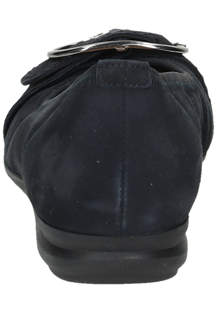 Gabor Ballerinas Leder Dunkelblau - surf4shoes
