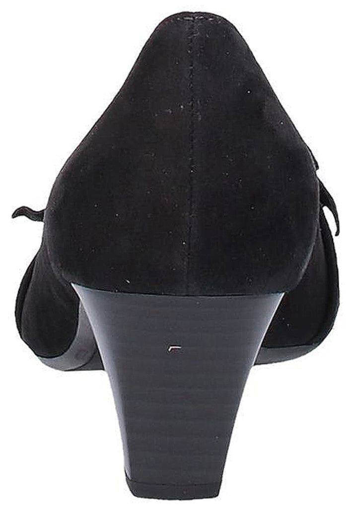 Gabor Pumps Leder Schwarz - surf4shoes