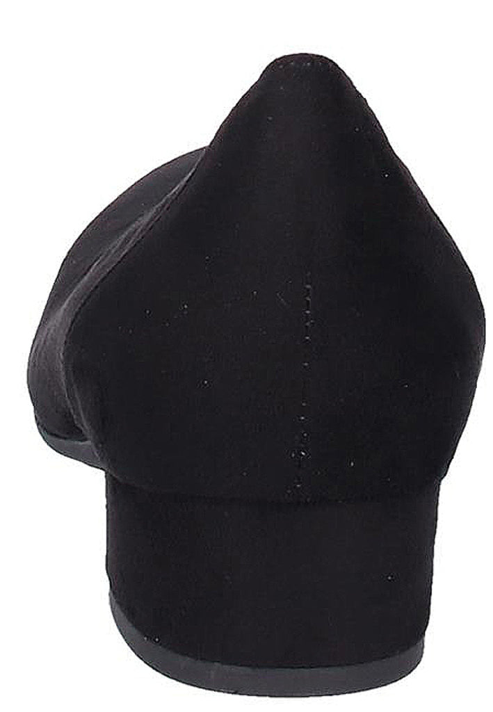 Gabor Pumps Lederimitat Schwarz - surf4shoes