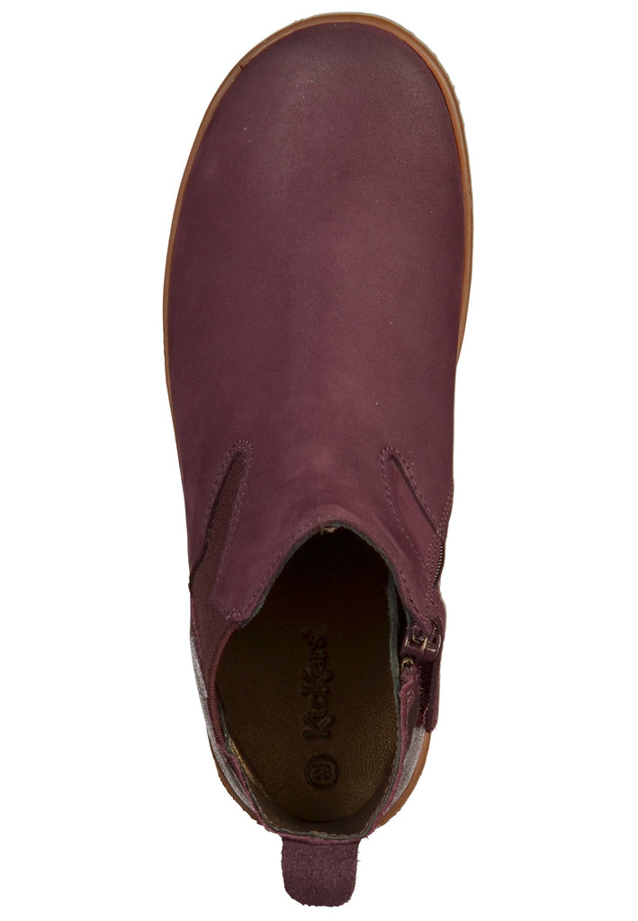 Kickers Stiefelette Leder Violett - surf4shoes
