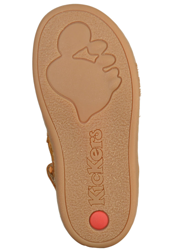 Kickers Halbschuhe Leder Braun - surf4shoes