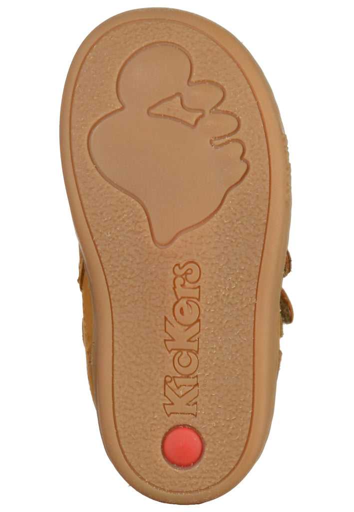 Kickers Halbschuhe Leder Braun - surf4shoes