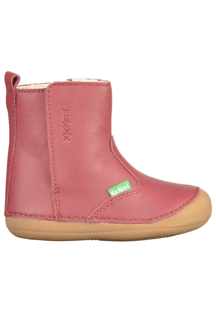 Kickers Stiefel Leder Magenta - surf4shoes