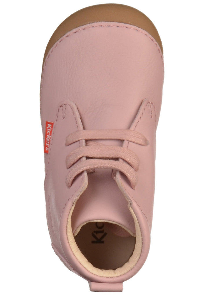 Kickers Halbschuhe Leder Rosa - surf4shoes