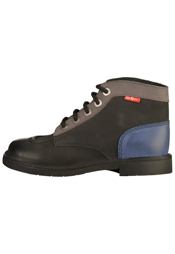 Kickers Stiefelette Leder Schwarz - surf4shoes