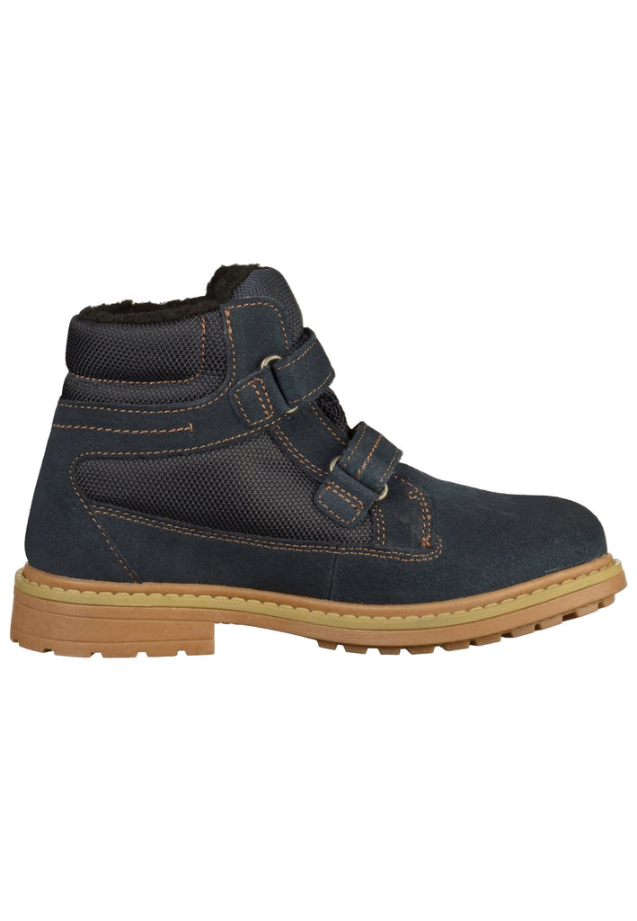 Kickers Stiefelette Leder/Textil Blau - surf4shoes