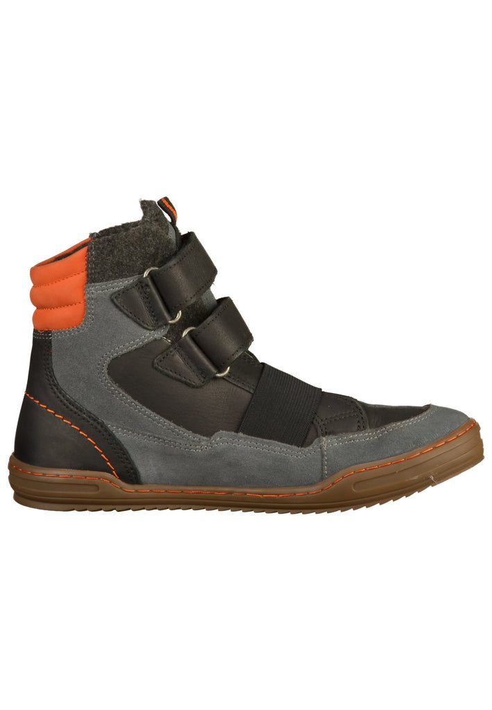 Kickers Stiefelette Leder/Textil Schwarz - surf4shoes