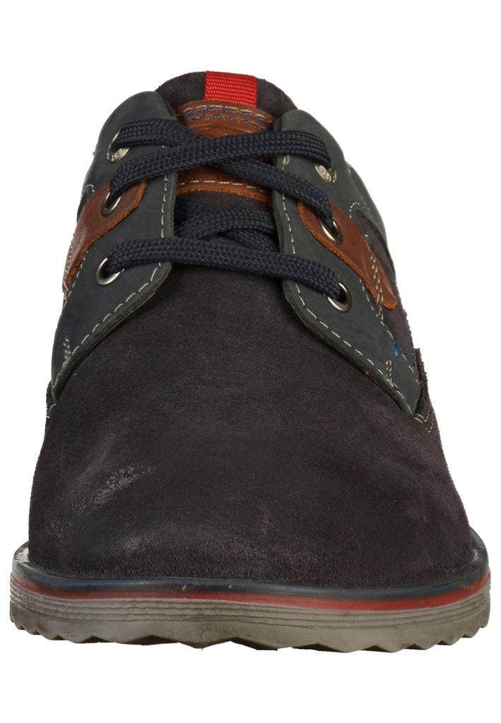 s.Oliver Halbschuhe Leder Dunkelblau - surf4shoes