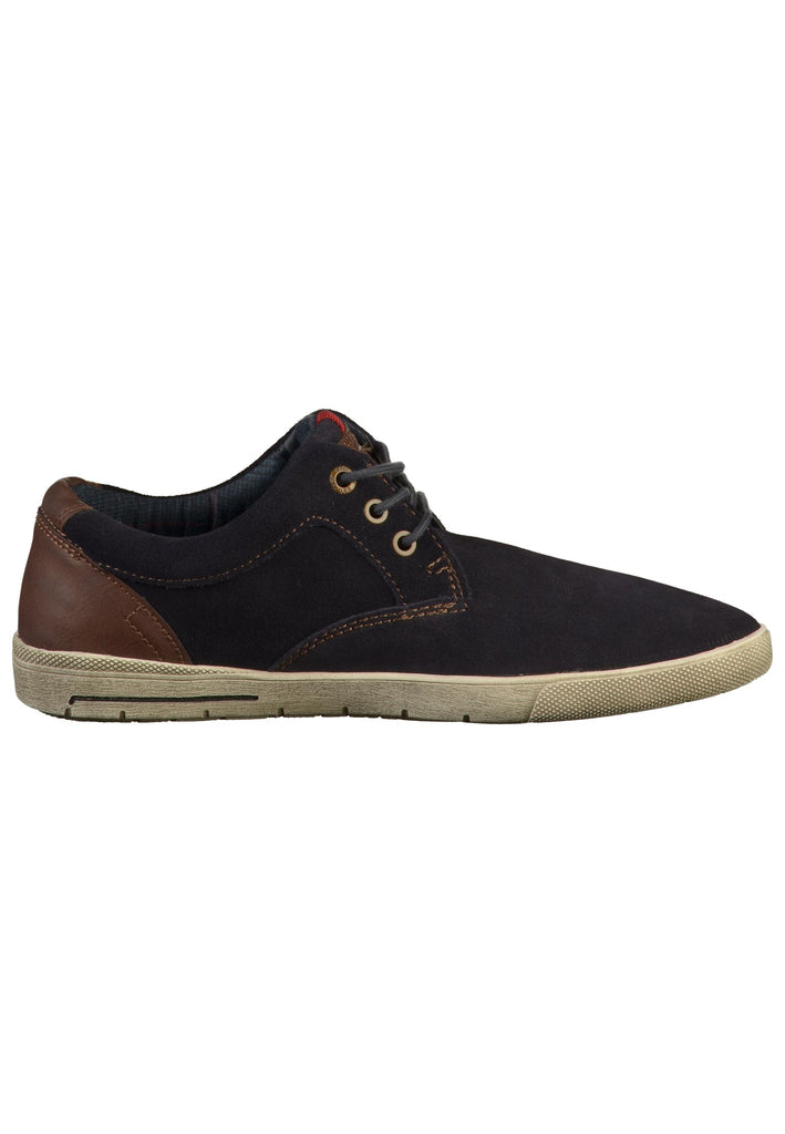 s.Oliver Halbschuhe Leder/Synthetik Blau - surf4shoes