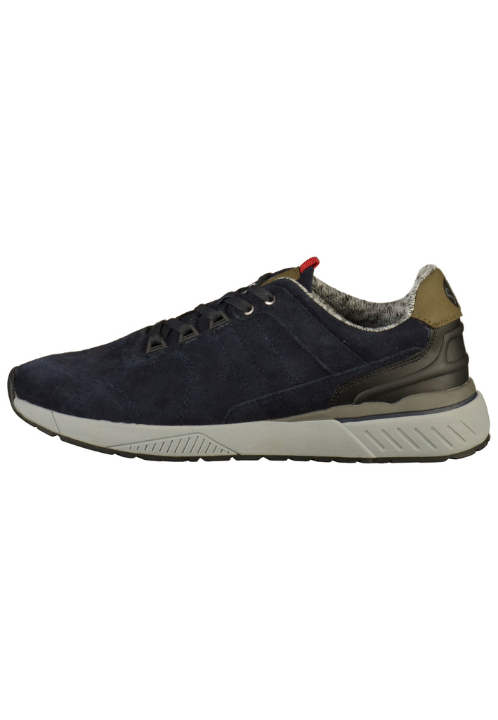 s.Oliver Sneaker Leder/Textil Blau - surf4shoes