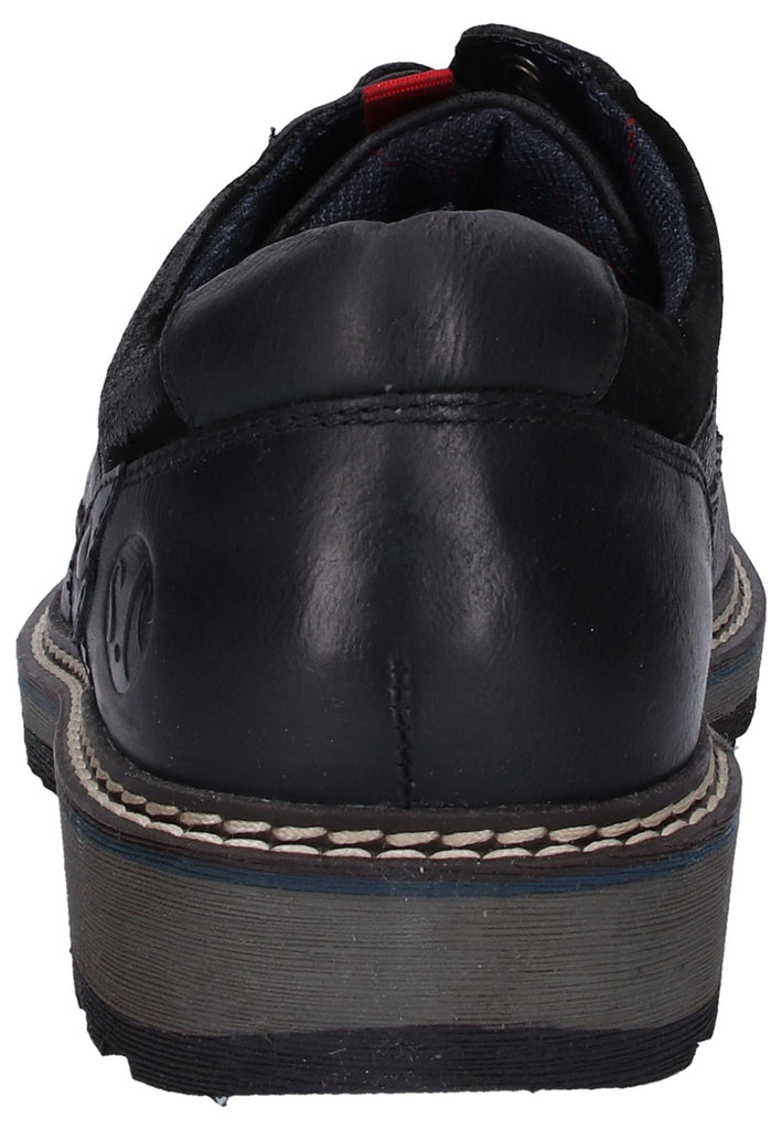 s.Oliver Halbschuhe Leder Schwarz - surf4shoes