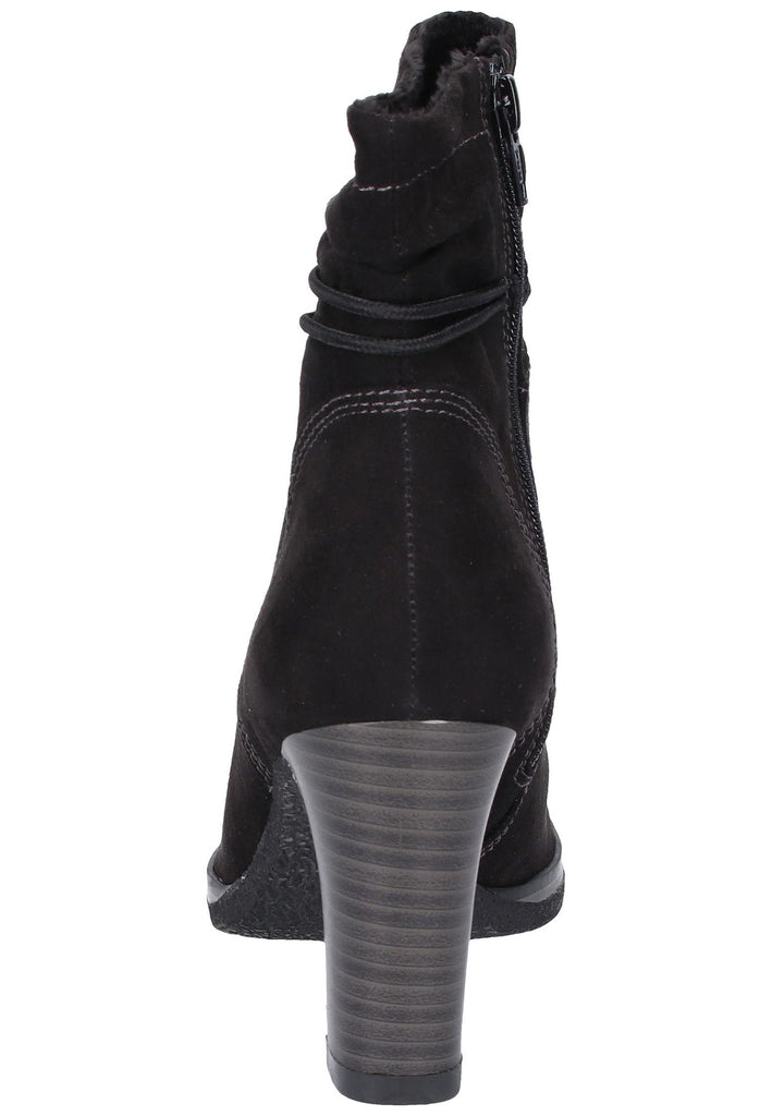 s.Oliver Stiefelette Textil Schwarz - surf4shoes