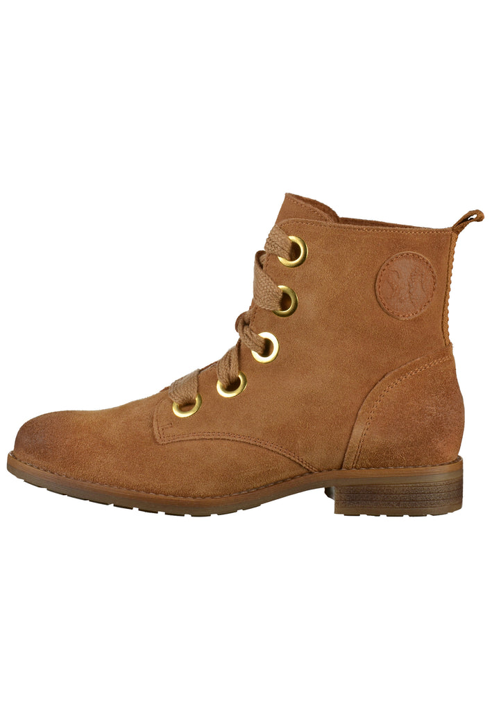 s.Oliver Stiefelette Leder Braun - surf4shoes