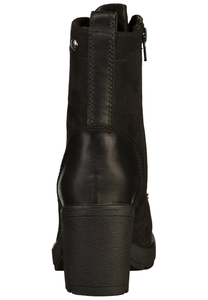 s.Oliver Stiefelette Lederimitat Schwarz - surf4shoes