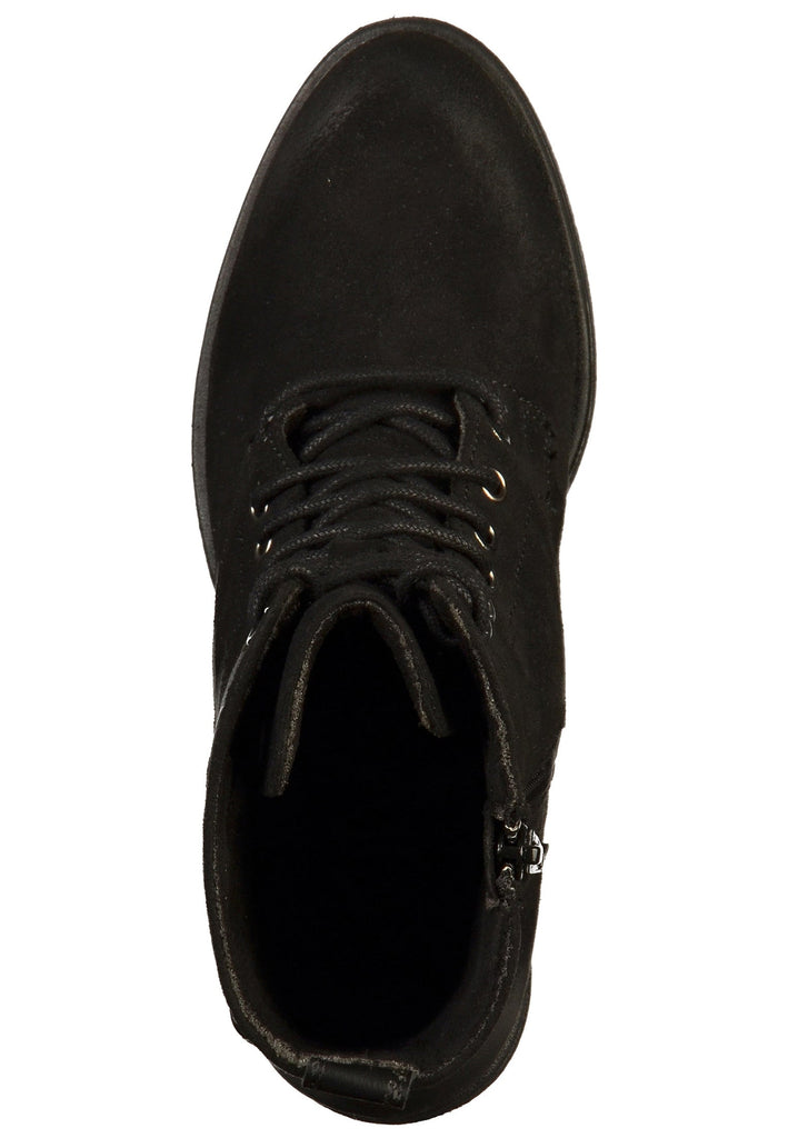 s.Oliver Stiefelette Lederimitat Schwarz - surf4shoes