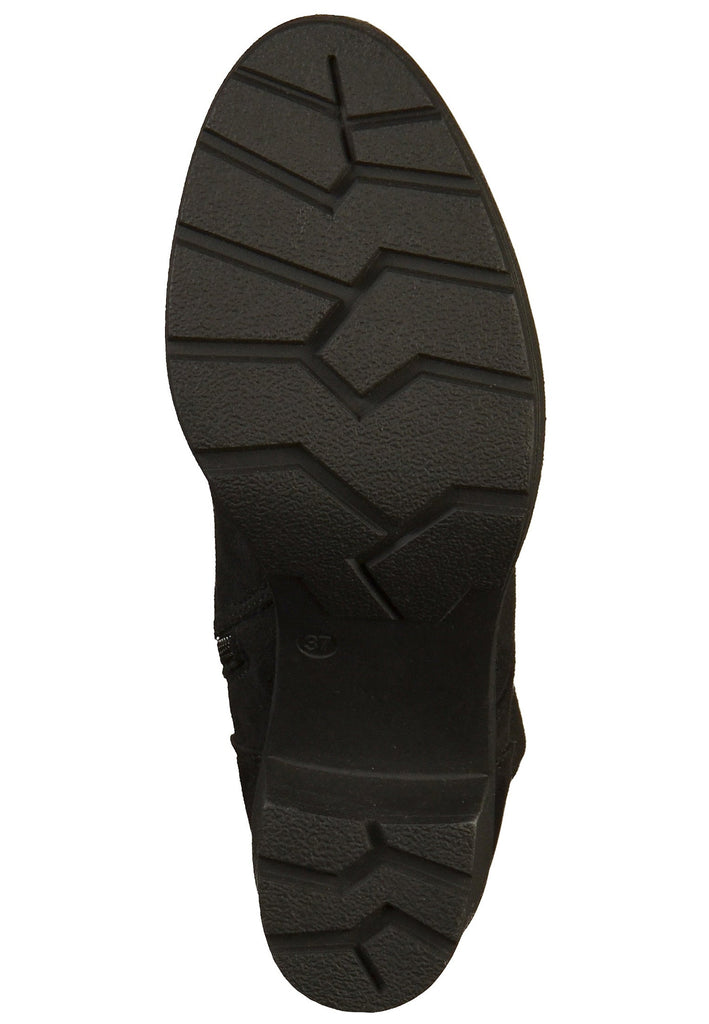 s.Oliver Stiefelette Lederimitat Schwarz - surf4shoes