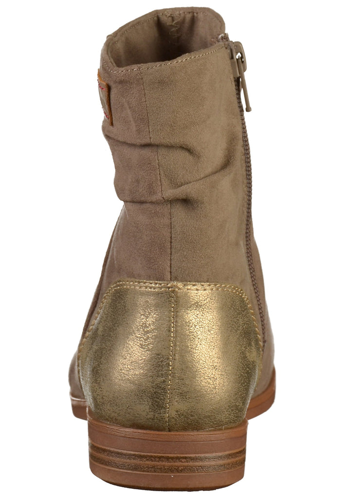 s.Oliver Stiefelette Lederimitat/Textil Pepper - surf4shoes