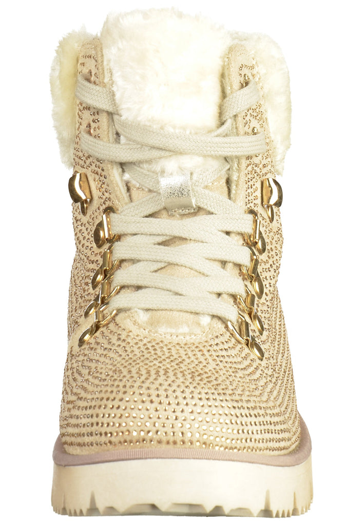 s.Oliver Stiefelette Lederimitat/Textil Weiß - surf4shoes