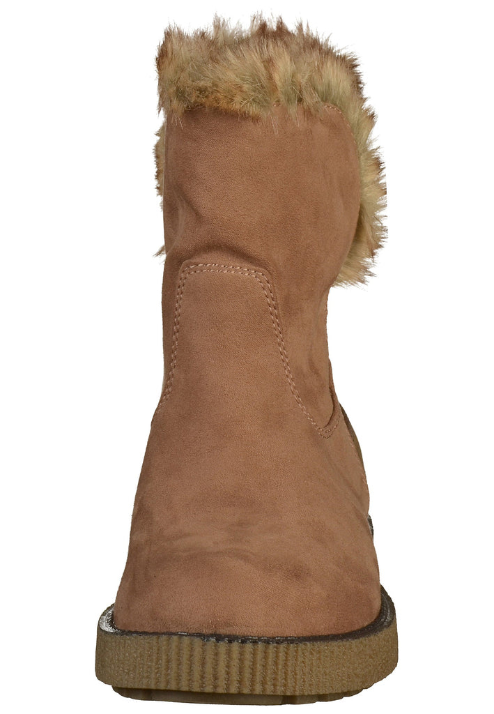 s.Oliver Stiefelette Textil Braun - surf4shoes