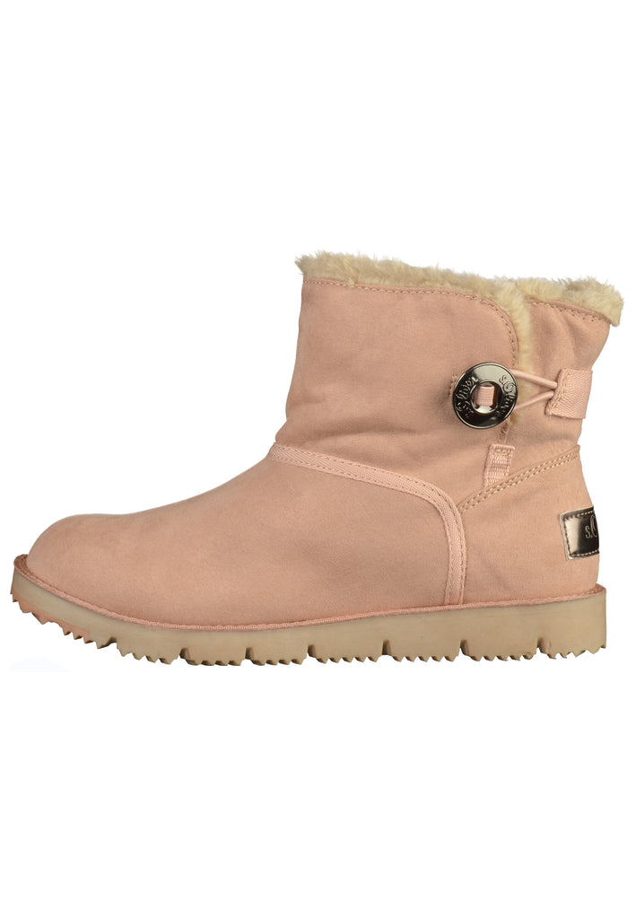 s.Oliver Stiefelette Lederimitat Rose - surf4shoes