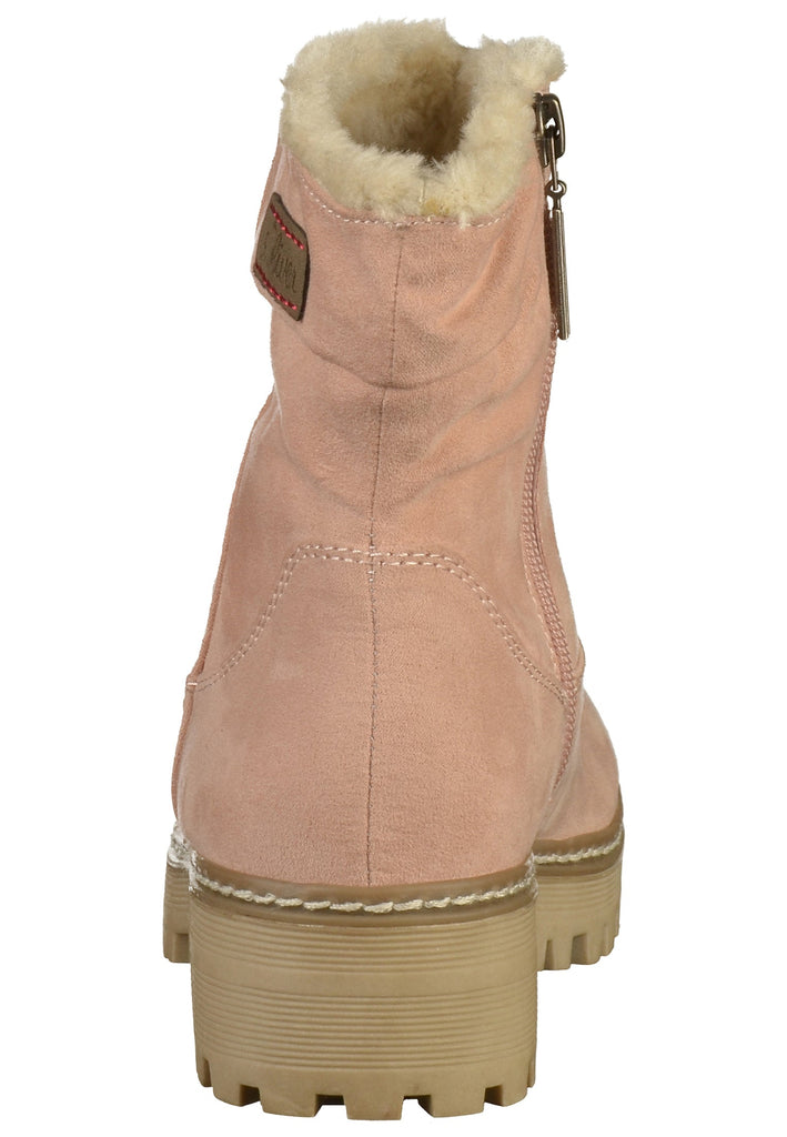 s.Oliver Stiefelette Textil Rose - surf4shoes
