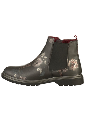 s.Oliver Stiefelette Lederimitat Grau - surf4shoes