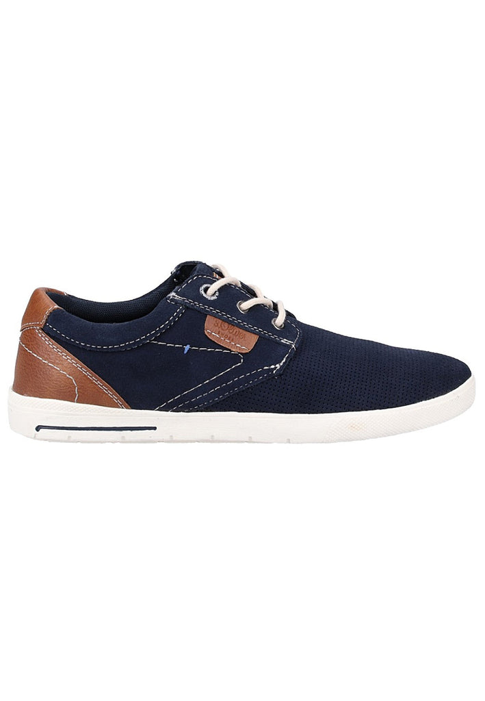 s.Oliver Halbschuhe Leder/Synthetik Navy - surf4shoes