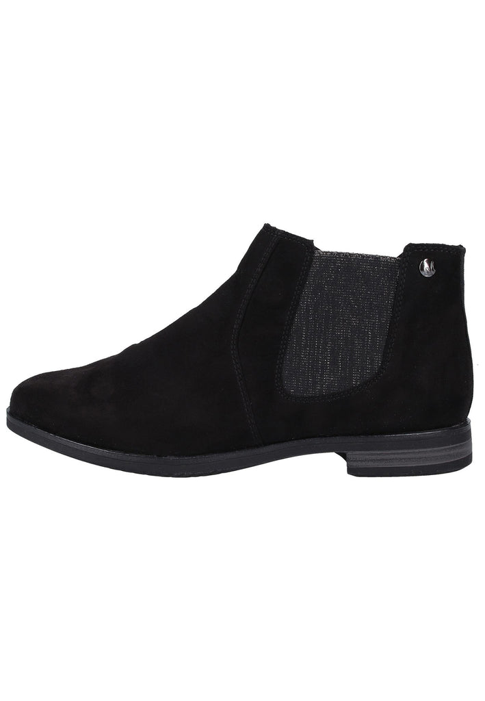 s.Oliver Stiefelette Lederimitat Schwarz - surf4shoes