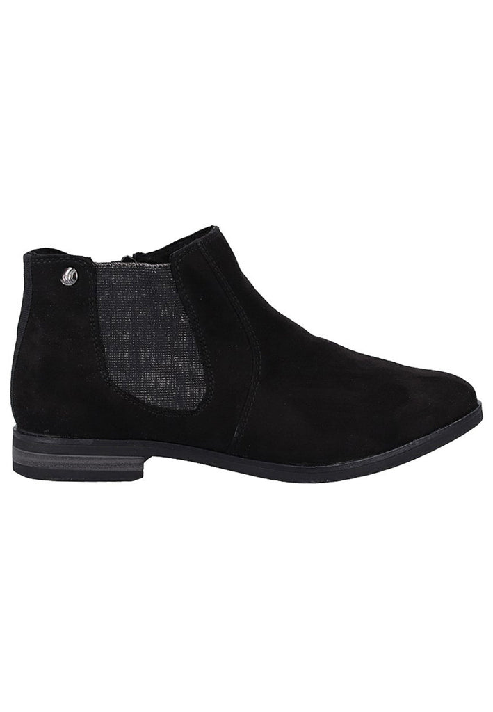 s.Oliver Stiefelette Lederimitat Schwarz - surf4shoes