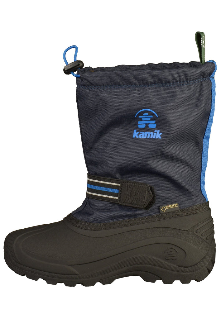Kamik Stiefel Lederimitat/Textil Navy - surf4shoes