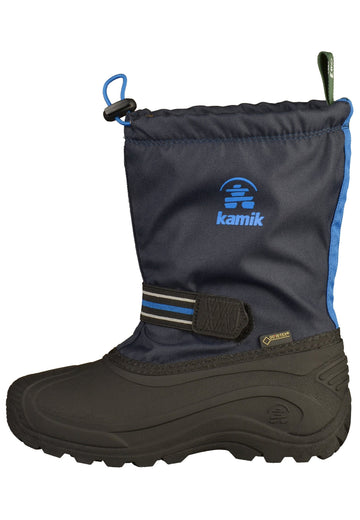 Kamik Stiefel Lederimitat/Textil Navy - surf4shoes