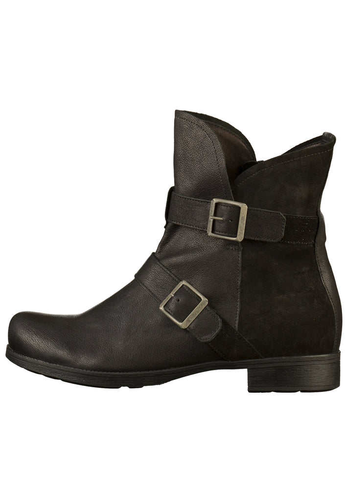 Think! Stiefelette Leder Schwarz - surf4shoes