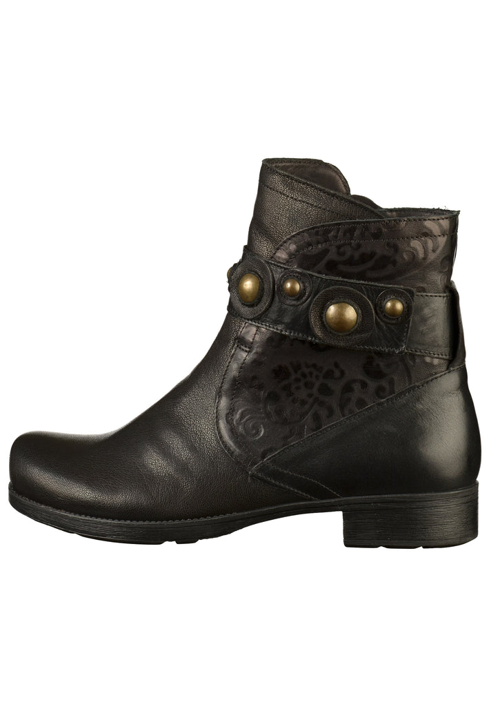 Think! Stiefelette Leder Schwarz - surf4shoes