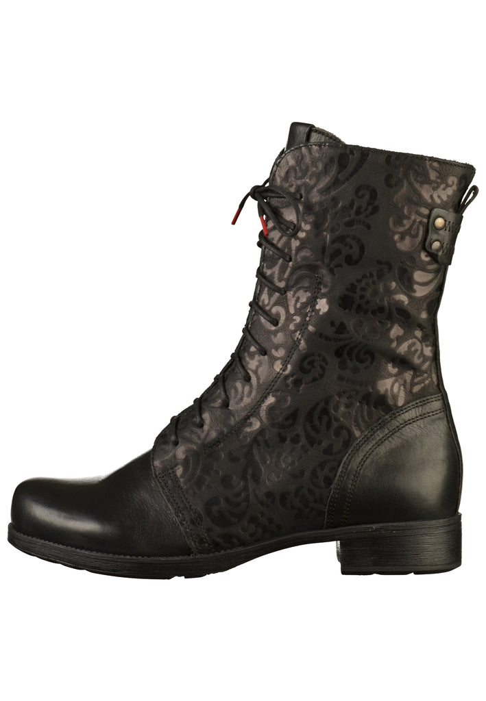 Think! Stiefelette Leder Schwarz - surf4shoes