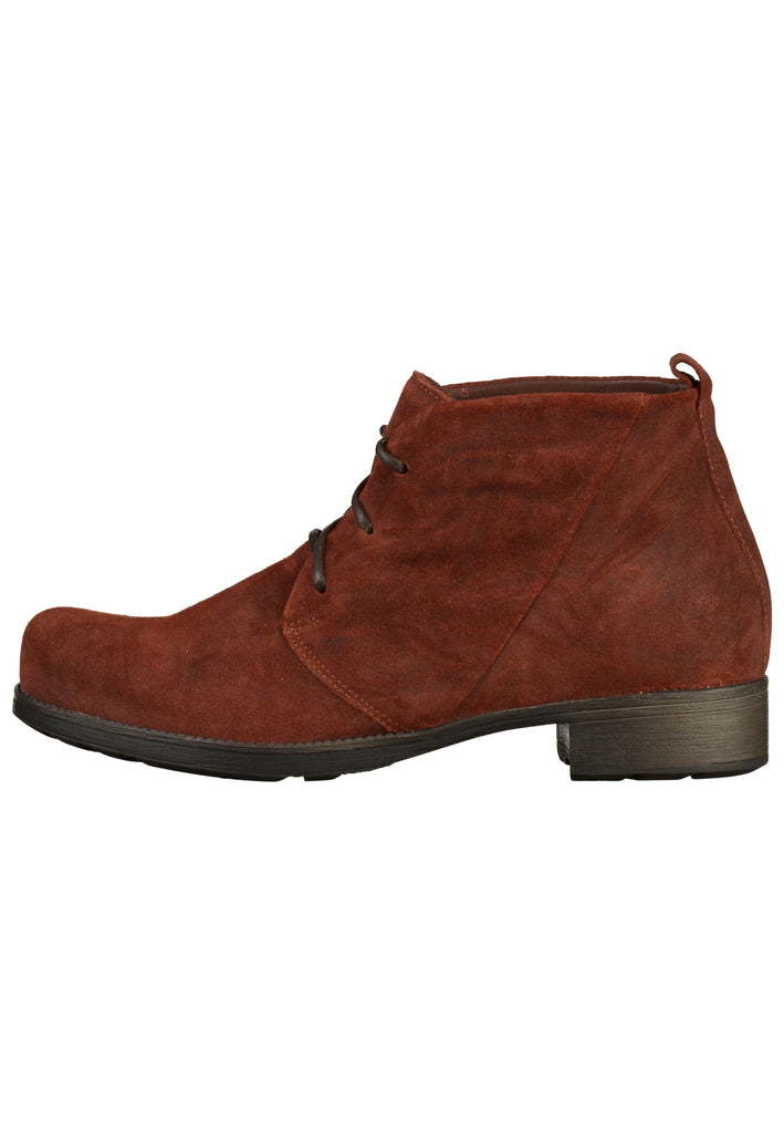 Think! Stiefelette Veloursleder Bordeaux - surf4shoes