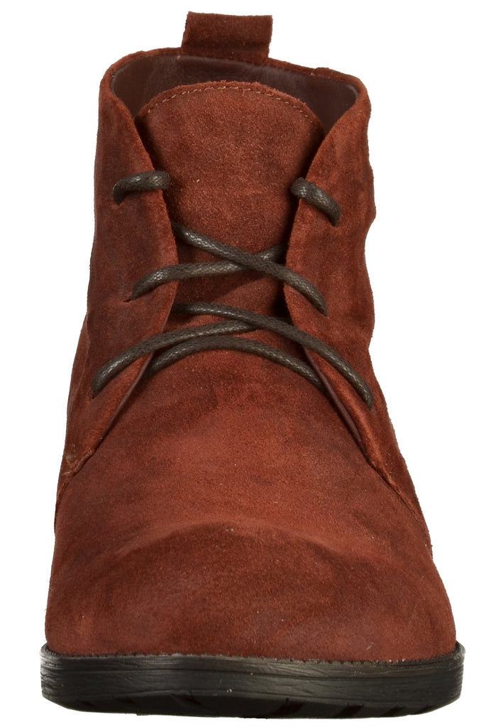 Think! Stiefelette Veloursleder Bordeaux - surf4shoes