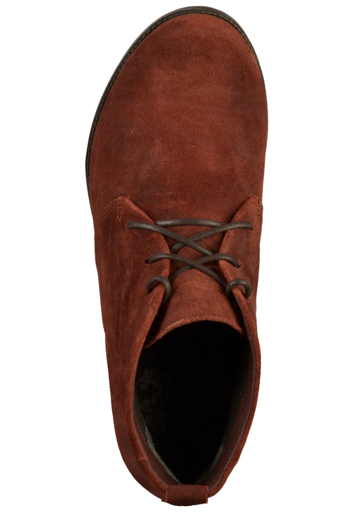 Think! Stiefelette Veloursleder Bordeaux - surf4shoes