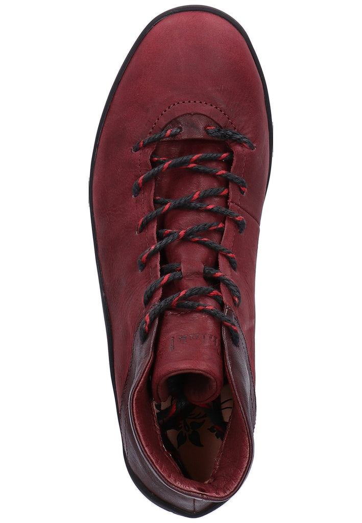 Think! Stiefelette Leder Weinrot - surf4shoes