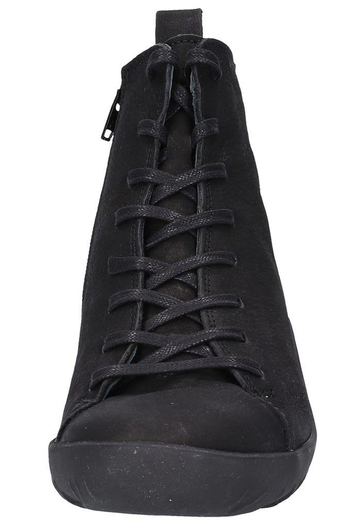 Think! Stiefelette Nubukleder Schwarz - surf4shoes