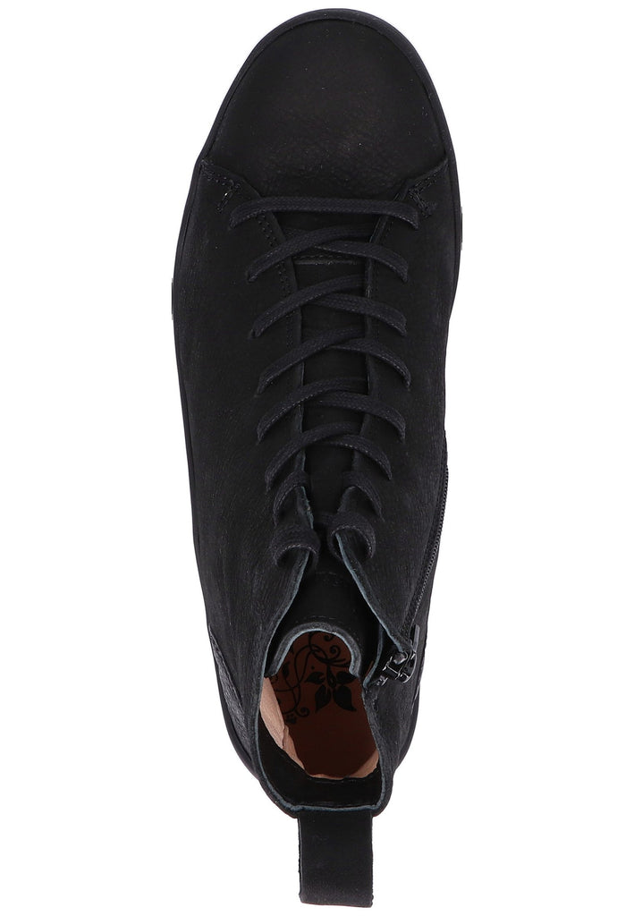 Think! Stiefelette Nubukleder Schwarz - surf4shoes